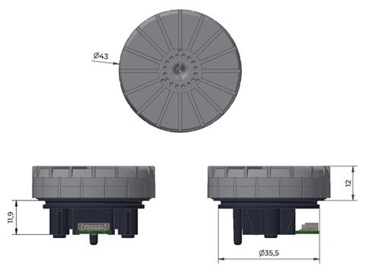 2-Bit Encoder 580 - Dimension 2-Bit Encoder 580 - Dimension